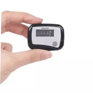 LCD만보계 휴대용 산책용 초경량 운동 클립형 데일리 허리 만보계