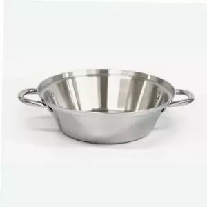 스텐 인덕션 가열 28호 납작냄비 냄비 샤브샤브냄비 입체 통3중