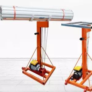 공조리프트 에어컨 공조 전동 5m 천장 크레인 고소 실외기