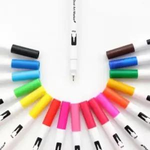 [문구] 트윈싸인펜 36색 유아싸인펜 수성싸인펜 수성사인펜 트윈사인펜 수성싸인펜24색