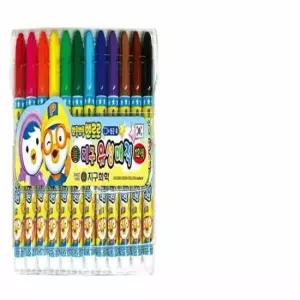 [문구] 유성 매직 12색 코팅매직 유리마카펜 매직펜