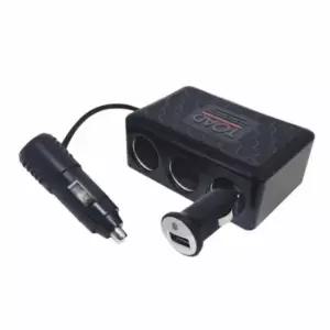 [CAR] 자동차 멀티 시가잭 충전기 핸드폰용 차량용 소켓 어댑터