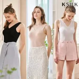 [케이실크][케이실크]23년 국내생산 풍기인견 V넥브라탑 3종_683602