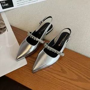 새틴 큐빅 굽낮은웨딩슈즈 셀프 빅사이즈 장식 촬영 웨촬용