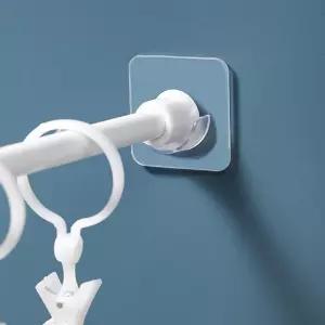 압축봉 U자홀더 커튼봉걸이 고정홀더 2P 압축봉홀더 커튼봉홀더 봉홀더