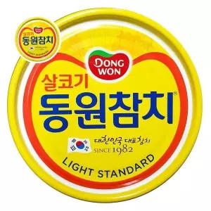 참치캔 동원 살코기라이트스탠다드 X12 200g 통조림
