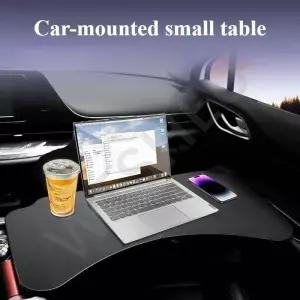 차량용테이블 차량용 접이식 거치대 걸이 걸게 데스크 트레이 테이블 운전자 동승자 시트 노트북 음식 컵