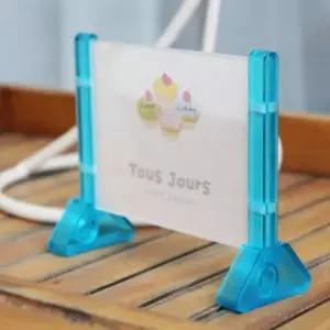 [골드스마일]액자 포토 사진 조립식 멀티프레임 스탠드형 소형 5개 홍보물꽂이