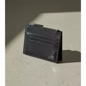 프라다 사피아노 삼각로고 카드홀더 카드지갑 블랙 2MC067 QHH F0002