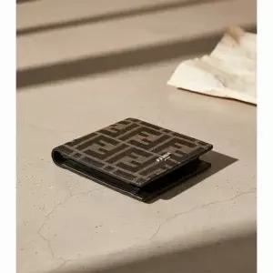 펜디 26SS FF 패브릭 반지갑 7M0169 ALWK F0L3T