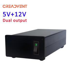 크리어디벤트 35W LPS 오디오 리니어 파워 서플라이 앰프 저소음 독립 듀얼 출력 5V USB 12V DAC AMP 하드