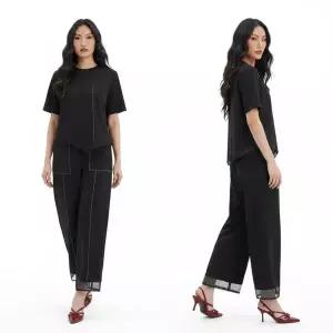 [무료배송] 이상봉에디션 26SS 시어 레이어 팬츠