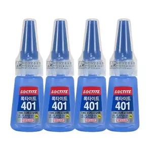 [오피스온] 록타이트 401 순간접착제 20g X 4개세트