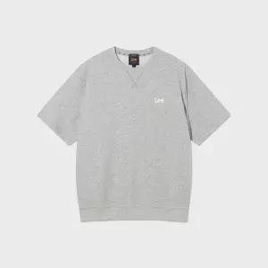 리 펠트 트위치 로고 반팔 맨투맨 그레이 3789857 1967523