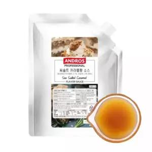 안드로스 씨솔트 카라멜향 소스 1kg 앤드로스 크림 필링 음료