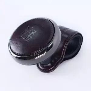 [CAR] 블랙 핸들 차량용 노브 파워핸들 가죽