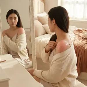 살림덕후 여자 어깨뽕 2개입 어깨 보정 패드 자연스러운 셔츠핏