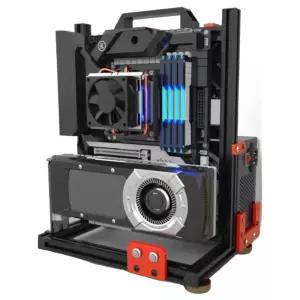 PC 오픈 조립식 본체 케이스 커스텀 PC케이스 감성 컴퓨터