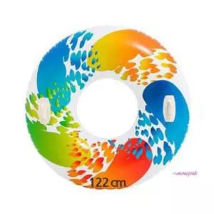 인텍스 수영 대형 물놀이 손잡이 튜브 122cm abc551