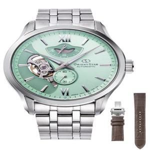 STAR RK-AV0B12E [오리엔트 스타]ORIENT 자동 감기 손목시계 레이어드 스켈레톤 기계식 일본제 국내 400개