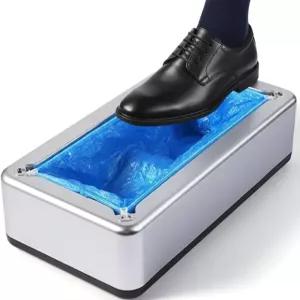 일회용 미끄럼 방지 커버가 있는 신발 디스펜서 핸즈프리 발 조작 기계 미국 남성 사이즈 11까지 착용 가능