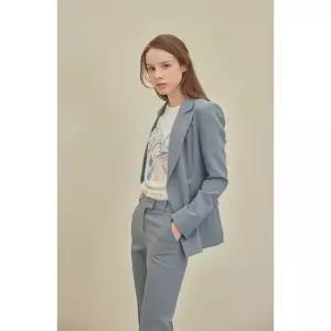 [리안뉴욕] 스티치 포인트 더블 자켓