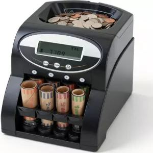 Nmgorkq 코인 카운터 분류기 기계 특허받은 안티 잼 기술 대형 400 호퍼 고속 312 디지털 디스플레이 - 홈