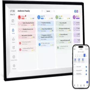 15.6인치 스마트 디지털 캘린더 프레임 모바일 상호 연결 가족 사진 앨범 아트워크 디스플레이 전자 안무