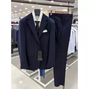 남성 봄여름 네이비 면접 예복 남색 정장 양복 세트 혼주 턱시도 수트 장례식 상가집 빅사이즈정장1222172