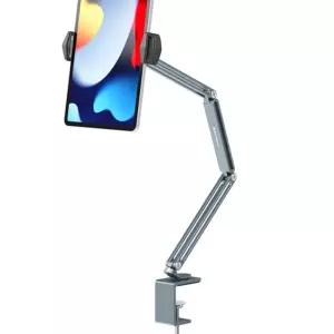 폰거치대 암 자바라 책상 그레이 침대용 휴대폰 홀더 태블릿용