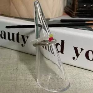 반지걸이 거치대 원뿔 반지 진열대 투명 반지진열 반지걸이 반지거치대 반지꽂이