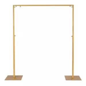 스탠드형 옷걸이 원목 록 화이트 케이크 슬래브 A 철 외투걸이 식당룸 골드
