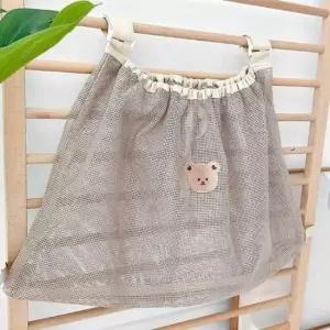 [SBD] 행거백 메쉬 귀여운 주머니 정리템 유모차 곰돌이 외출용 파우치 육아 수납 대용량