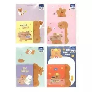 [문구] 댄싱베어편지지 16개