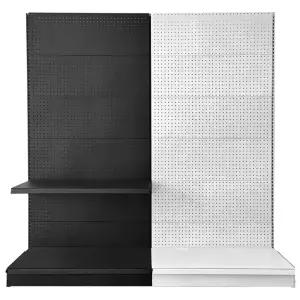 타공판 보드 공구 화이트 73x46x00 대형 철제 게시판 진열대 걸이