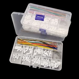 1박스 미니 소형 JST SH 1.0mm / MX 1.25mm GH 피치 암 하우징 크림프 단자 커넥터 및 사전 처리된 28AWG