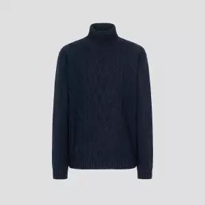 매장정품 BEANPOLE 빈폴 [빈폴] 피셔맨 터틀넥 니트 네이비 (BC4Z51C70R) 1417337