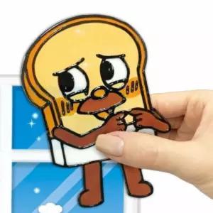 창문스티커 글라스아트 브레드이발소