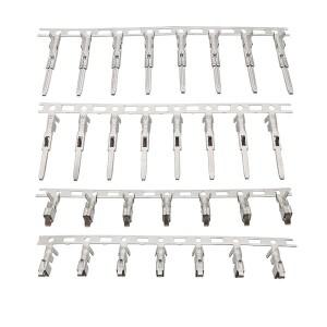 50/100피스 JST SM Male & Female 플러그 핀 헤더 압착 단자 커넥터 하우징 와이어 케이블 금속