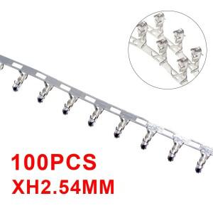 100-500피스 JST XH2.54 금속 핀 XH 여성 남성 하우징 와이어 케이블 커넥터에 대 한 압착 단자