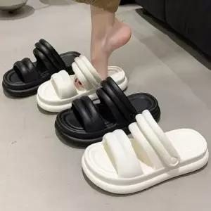 여성 통굽샌들 슬리퍼 여행신발 푹신한 슈즈 여름샌들 여름샌달 여성샌들 여성샌달