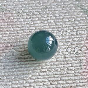 쥬얼리 제작용 버마 옥 비즈  하이 아이스 등급 A 미얀마 옥  블루 워터 라운드 DIY 팔찌 목걸이 액세서리