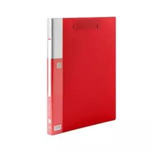 [문구/오피스] 회사파일 문서화일 화일꽂이 서류결재판 영수증철 클립파일 레드 레버