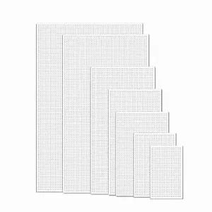 철제 보드 메쉬판 벽걸이 프레임후크0개 스탠드타공판 40x00 화이트