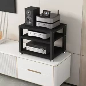 오디오랙 스피커 선반 거실 캐비닛 우퍼 거치대 단 30x30 블랙 칠판