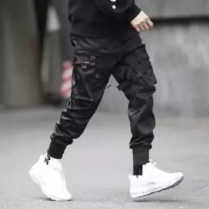 바이크 카고 멀티포켓 슬림 라이더 캐주얼 라이딩진 메쉬