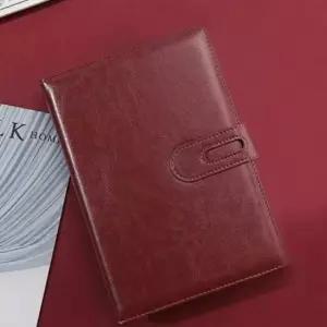 [문구] 커버 A5 다이어리형 노트 레드브라운 유아용품 아기수첩 주간플래너 업무플래너 스케줄러