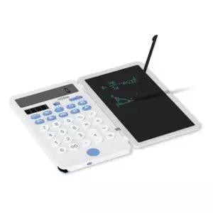 [문구] 전자계산기 메모패드 충전식 전자노트 CY36MCC1