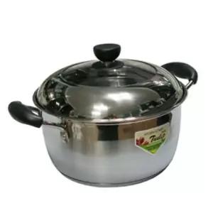 주물냄비 키친플라워 튤립 스텐 인덕션 양수냄비 18cm 국냄비 전골냄비