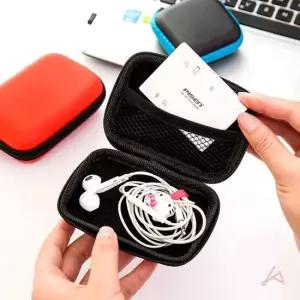 케이블파우치 충전선 이어폰 충전기 파우치 케이블파우치 보조배터리파우치